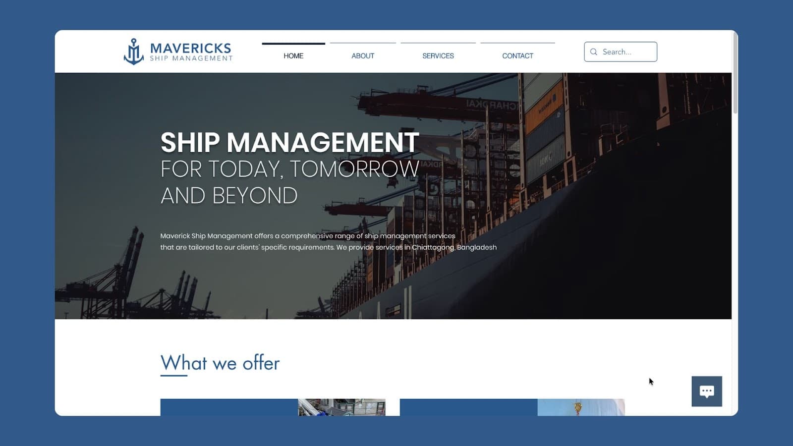 Mavericks Ship Management visual 1