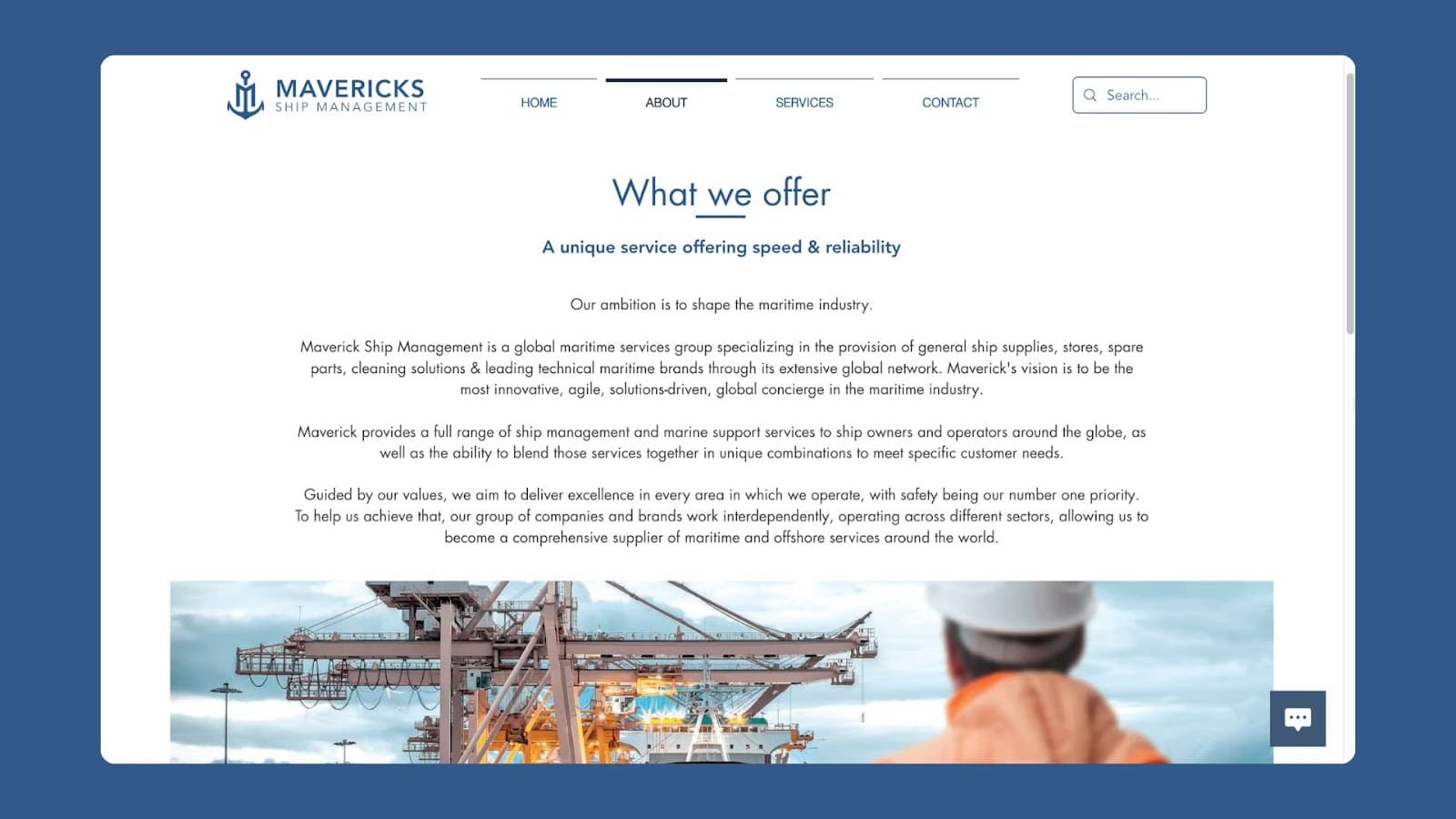 Mavericks Ship Management visual 3